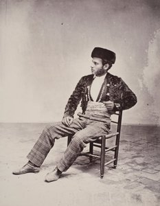 Sevilla, niño gitano vestido de majo de Robert Peters Napper